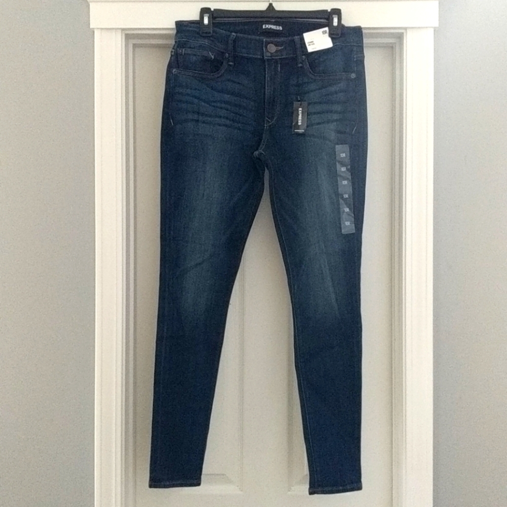 NWT Express Legging Mid Rise Stretch Jeans